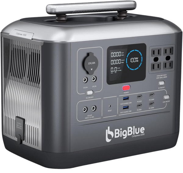 BigBlue CellPowa 1000 Portable Power Station Solar Generator 1000W 1075Wh CP1000 New