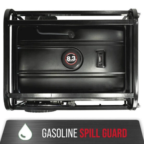 13000-Watt Push Button Start Dual Fuel Gas and Propane Powered Portable Generator with CO Shutdown Sensor 50Amp Outlet - Image 9