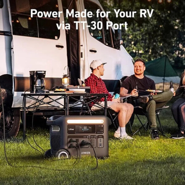 Anker SOLIX F2600 Portable Power Station – 2560W/2400W with 3 200W Solar Panel - Image 5