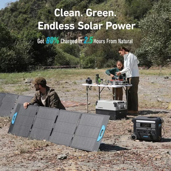 Anker SOLIX F2600 Portable Power Station – 2560W/2400W with 3 200W Solar Panel - Image 4